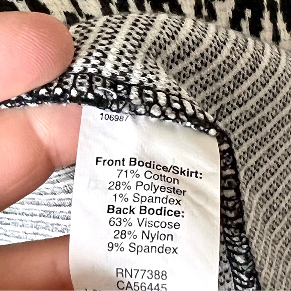 MADEWELL Ponte Diamond Jacquard Knit Sleeveless Dress—SZ. XS - Picture 15 of 15